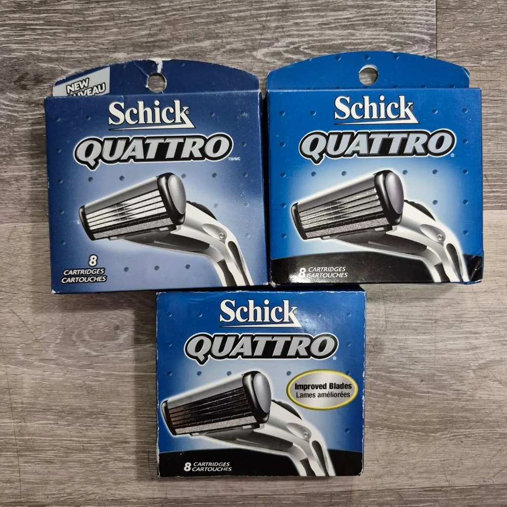 Men's Schick Quattro Shaving Cartridges